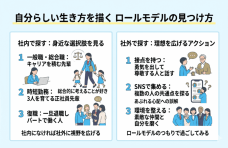 専門家によるロールモデルの見つけ方