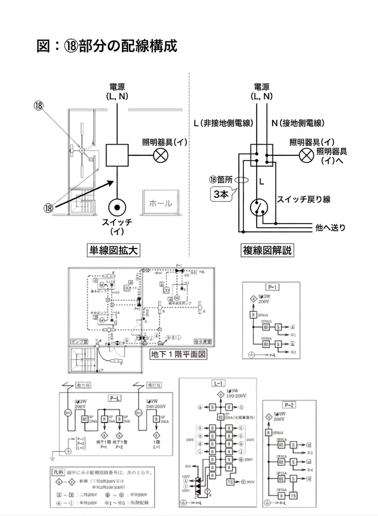6. 配線図／配線図の表示事項及び表示方法①（第二種電気工事士 対策）