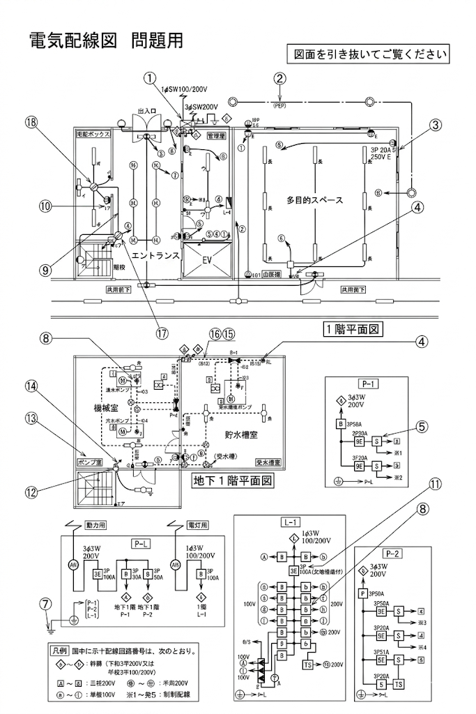 2. 配電理論及び配線設計／引込線②（第二種電気工事士 対策）