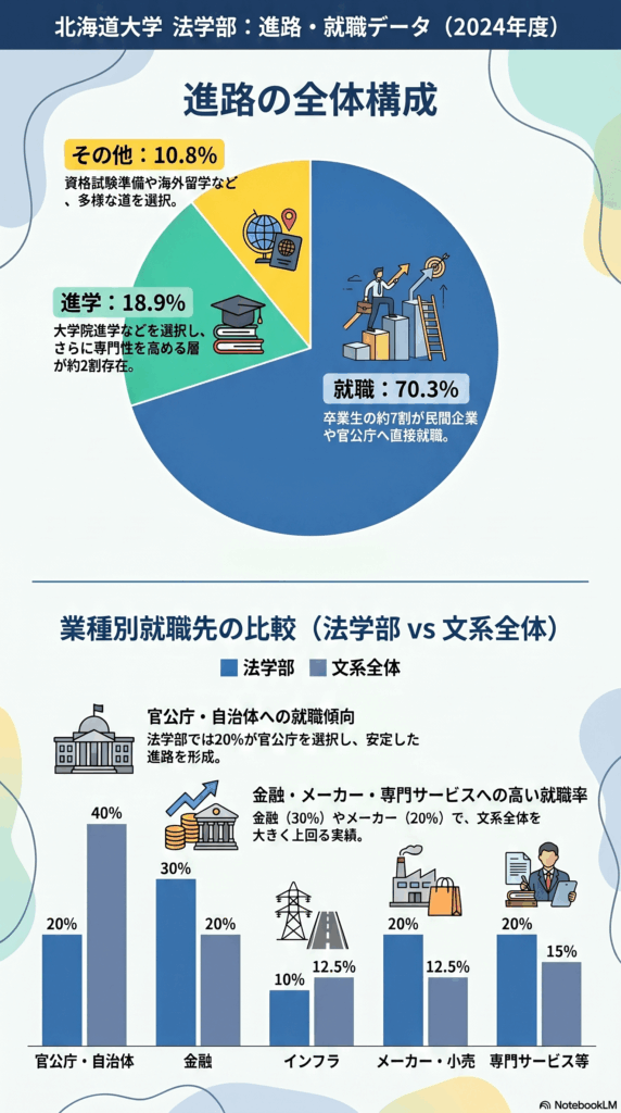 法学部生の進路