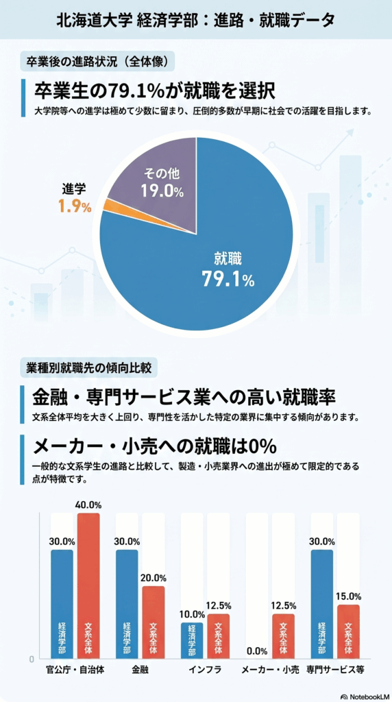 経済学部生の進路