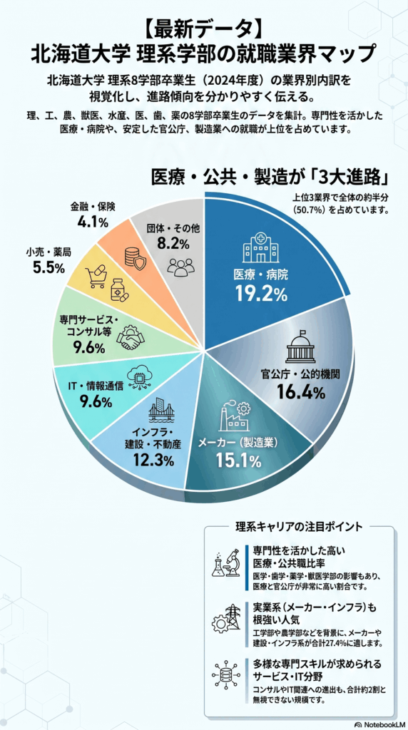 理系学部の就職先