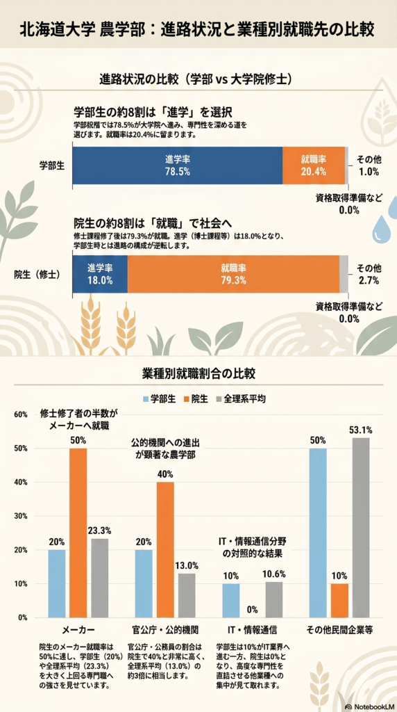 農学部生の進路