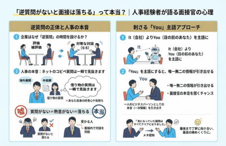 逆質問がないと面接には落ちるのか人事経験者が解説