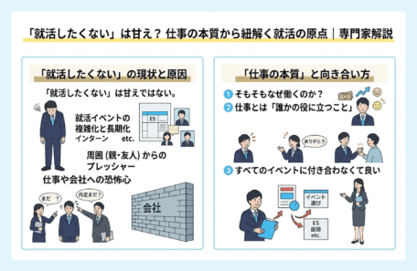 「就活したくない」は甘え? 専門家が原因と対策を解説